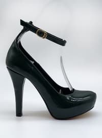 Green - High Heel - Evening Shoes