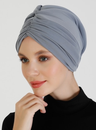 Drape Instant Hijab Gray Instant Scarf