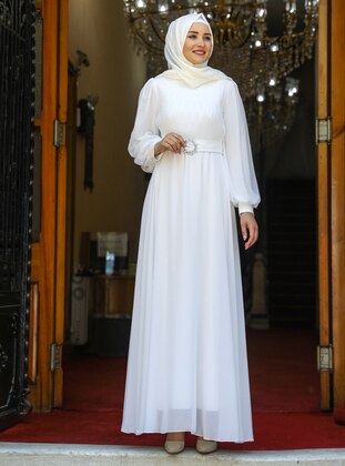 Ecru - Wedding Gowns - Amine Hüma
