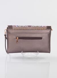 Gray - Clutch - Clutch Bags / Handbags