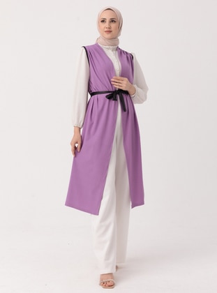 Lilac - Unlined - Vest - Tofisa