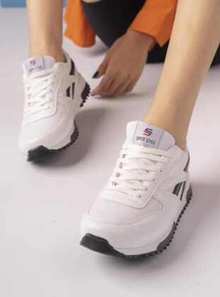 Unisex Sneaker Casual Walking Sneakers Black White