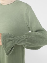 Mint - Crew neck - Unlined - Knit Tunics