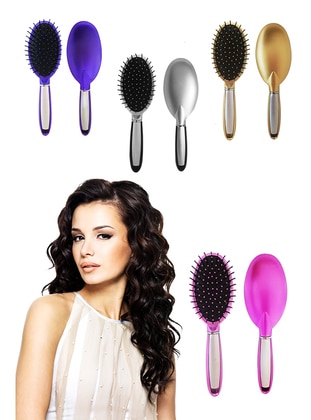 Wet Dry Detangler Brush All Hair Types - Multi-Coloured - Xolo