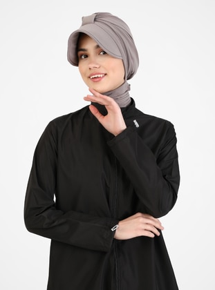 Mink - Plain - Swim Hijab- Vera Bone