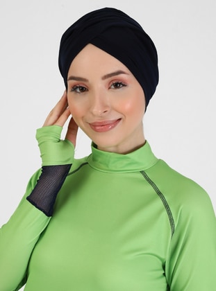Navy Blue - Swim Hijab - Vera Bone