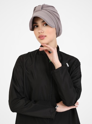 Mink - Plain - Swim Hijab - Vera Bone