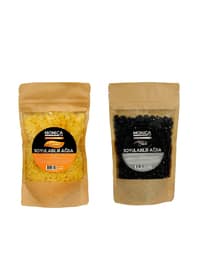 Two Piece Bead Waxing Set Natural & Black