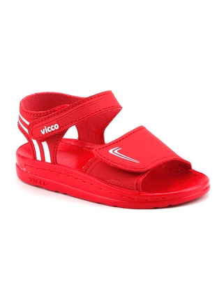 Sandal - Red - Boys` Sandals - Vicco