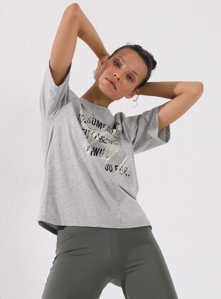 Gray - Activewear Tops - Tommy Life
