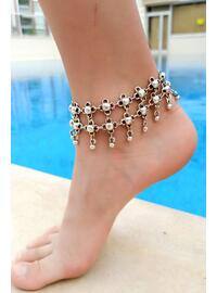 Silver tone - Anklet