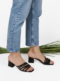 Black - Sandal - Slippers