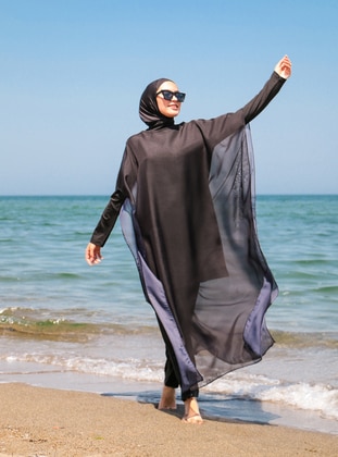 Unlined - Multi - Black - Beach Dress - Marina Mayo