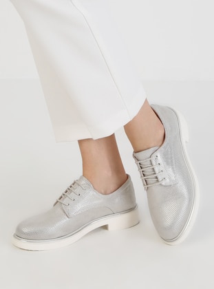 Casual - Silver tone - Casual Shoes - Dilipapuç
