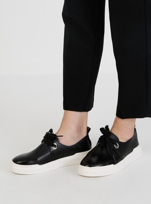 Casual - Black - Casual Shoes - Dilipapuç