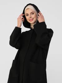 Black - Unlined - Acrylic - Topcoat
