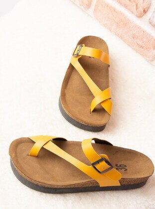 Mustard - Slippers - Fox Shoes