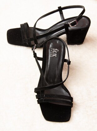 Black - Heels - Fox Shoes