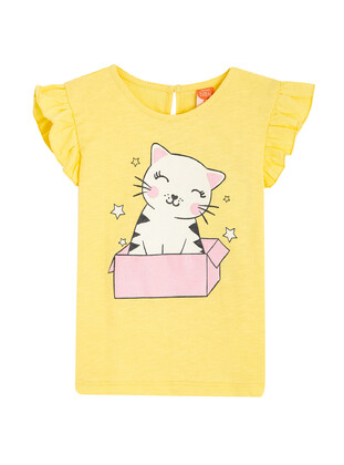 Yellow - baby t-shirts - Koton