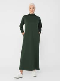 Emerald - Unlined - Cotton - Modest Dress