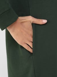 Emerald - Unlined - Cotton - Modest Dress