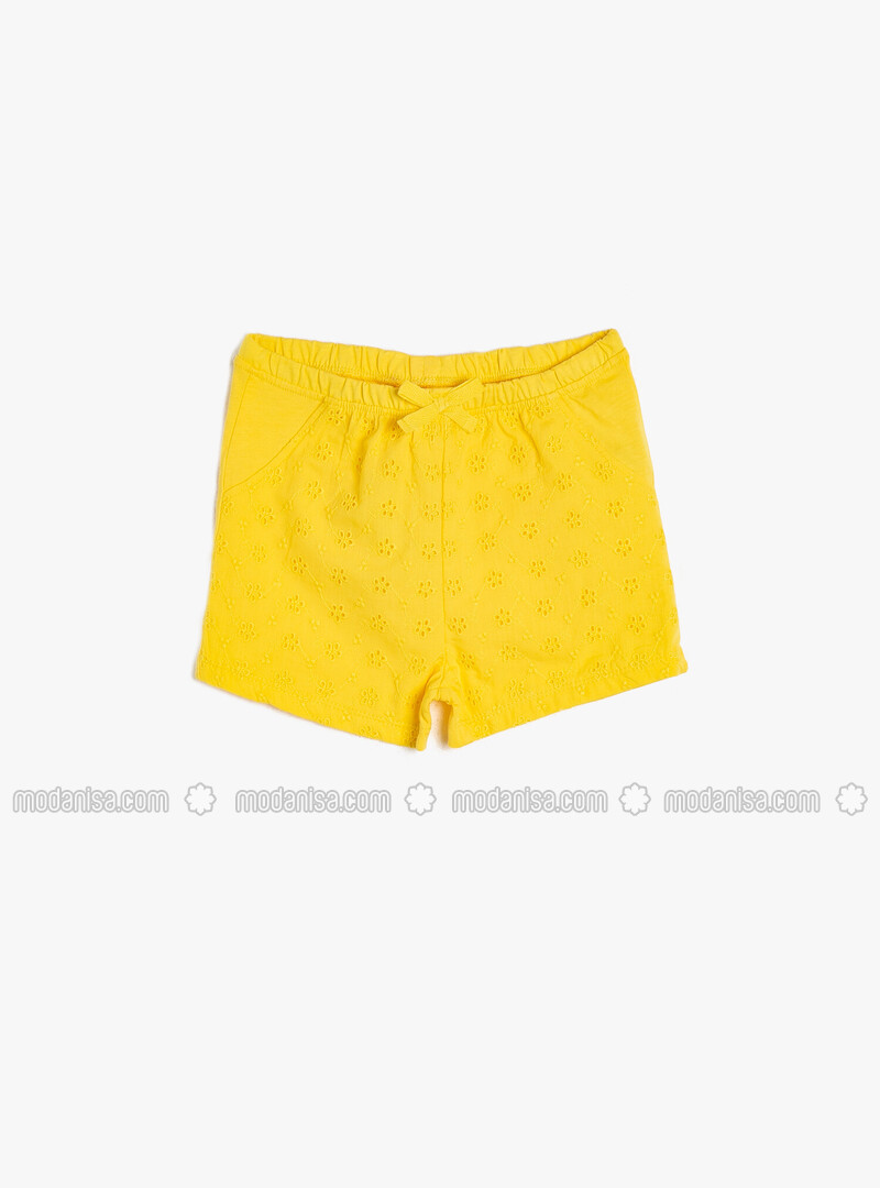 Yellow - Baby Shorts