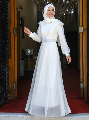 Ecru - Wedding Gowns - Amine Hüma