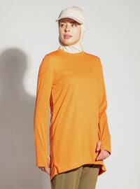 Salmon - Orange - Activewear Tops