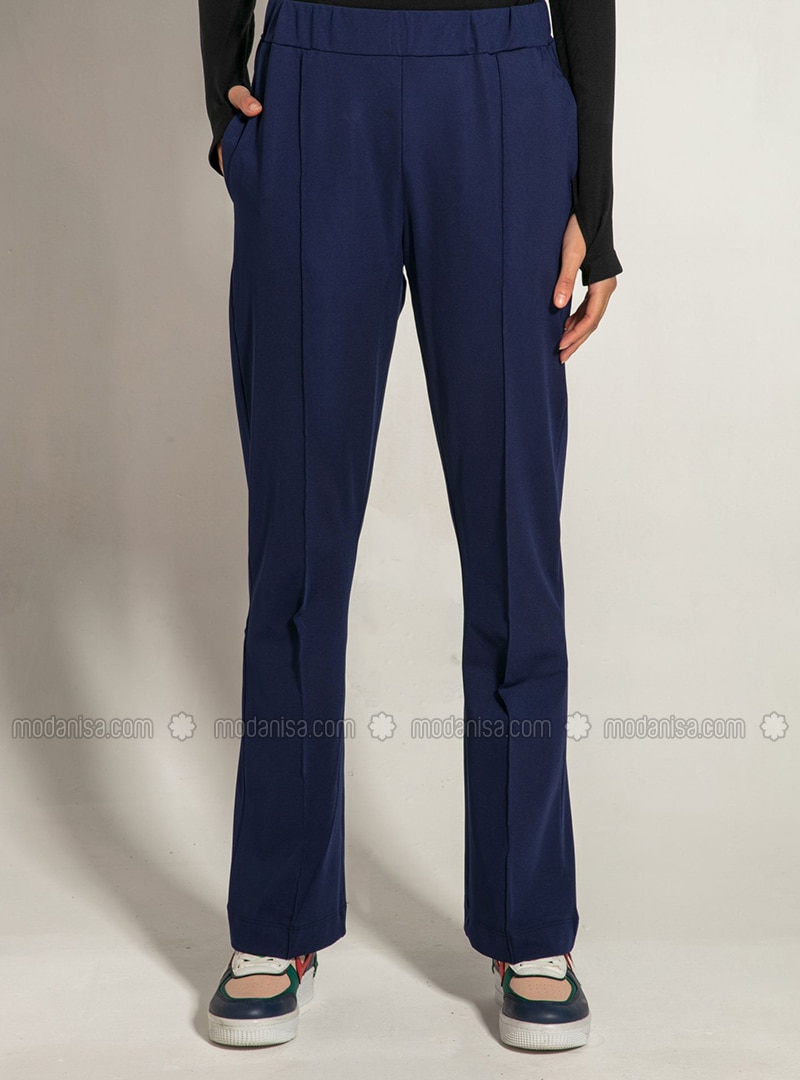 Unlined - Navy Blue - Activewear Bottoms