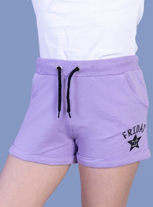 Lilac - Girls` Shorts - Toontoy