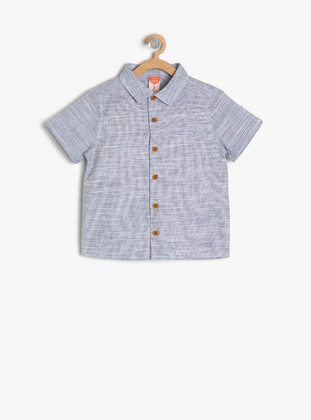 Pale Grey - baby shirts - Koton