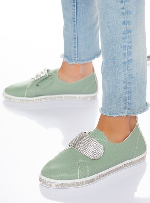 Casual - Green - Casual Shoes - Shoescloud