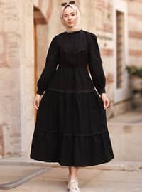 Black - Modest Dress - In Style