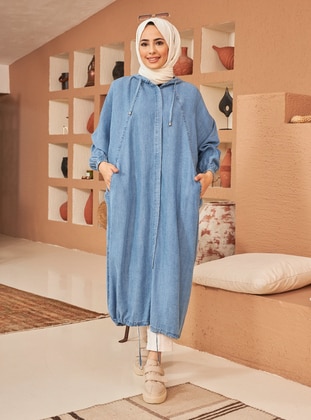 Hooded Tunic Blue