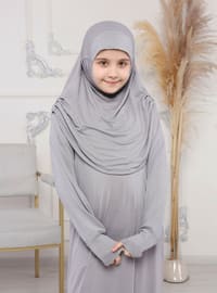 Gray - Girls Prayer Dress