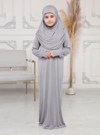 Gray - Girls Prayer Dress