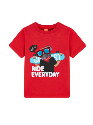 Red - baby t-shirts - Koton