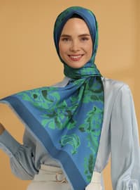 Multi - Printed - Twill - Shawl