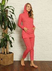 Red - Loungewear Suits