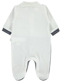 Navy Blue - Baby Sleepsuit