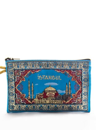 Blue - Wallet - MOTTİF İSTANBUL