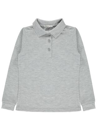 Gray - Girls` Sweatshirt - Civil