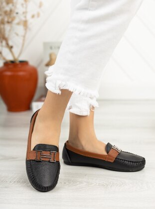 Flat - Casual - Black - Casual Shoes - Ayakkabı Havuzu