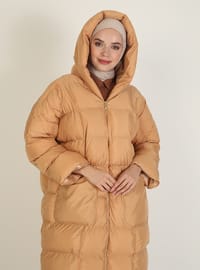 Camel - Fully Lined - Puffer Jackets