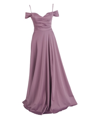 Unlined - Lilac - Evening Dresses  - Meksila