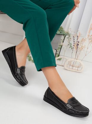 Ayakkabı Frekansı Black Casual Shoes