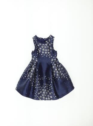 Navy Blue - Baby Dress - Panço