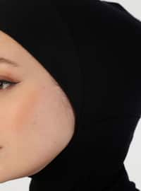 Hijab Neck Undercap Black