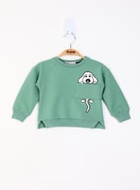 Green - Girls` Sweatshirt