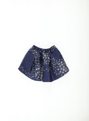 Navy Blue - Baby Skirt - Panço